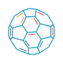 Free Hexagon Ball Fullerene Icon