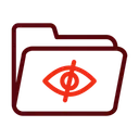Free Hidden Hide Eye Icon