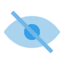 Free Eye Cross Icon