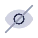 Free Hide Eye Invisible Icon