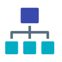 Free Hierarchie Structure Reseau Icon