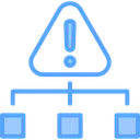 Free Hierarchische Struktur Risiko Gefahr Symbol