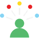 Free Hierarchy Leader Network Icon