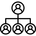 Free Hierarchy Structure  Icon