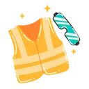 Free High visibility vest  Icon
