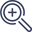 Free Hineinzoomen  Symbol