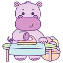 Free Hippo Chores  Icon