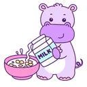 Free Hippo Drink  Icon