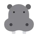 Free Hippopotame  Icône