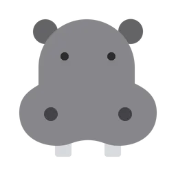 Free Hippopotamus  Icon