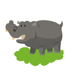 Free Hippopotamus  Icon