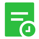Free Historial del archivo  Icono