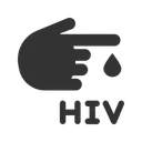 Free HIV-Selbsttest  Symbol