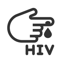 Free HIV-Selbsttest  Symbol