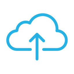 Free Cloud-Upload  Symbol