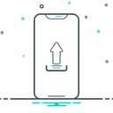 Free Hochladen Vom Telefon Software Anwendung Symbol