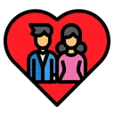 Free Hochzeit Liebe Valentinstag Icon