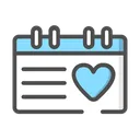 Free Hochzeitskalender Hochzeitstag Hochzeit Icon