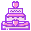 Free Hochzeitstorte Dessert Hochzeit Icon