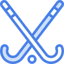 Free Hockey Hockey Sticks Hockey Puck Icon