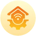 Free Hogar Inteligente Internet Wifi Icono