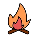 Free Hoguera Fuego Fogata Icono