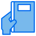 Free Book Sent Hand Icon