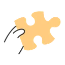 Free Holding Jigsaw  Icon