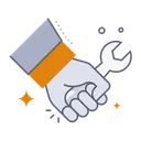 Free Holding wrench  Icon