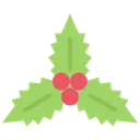 Free Holly Leaf  Icon