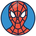 Free Hombre Arana Guerrero Superheroe Icono