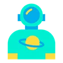 Free Saturno Hombre Astronauta Icon