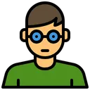 Free Hombre nerd  Icon