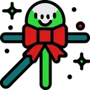 Free Decoracion Navidad Stick Icon