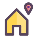 Free Home Location Maps Icon