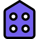 Free Home House Button Icon