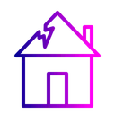 Free Home House Crack Icon