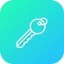 Free Home House Key Icon