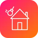 Free Home House Wind Icon