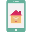 Free Internetzugang Zu Hause WLAN Zu Hause WLAN Dienst Zu Hause Symbol