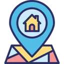 Free Home location  Icon