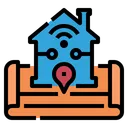 Free Home Location  Icon