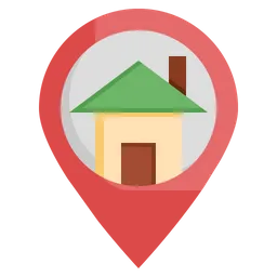 Free Home Location  Icon