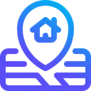 Free Home Location  Icon