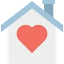 Free Home Love House Heart Icon