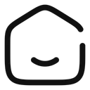 Free Home Smile Icon