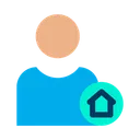 Free Home User Home Profile Male Profile Icon
