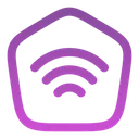 Free Home Wifi Angle Icon