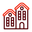 Free Homestay Mall Tent Icon
