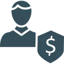 Free Homme Daffaires Banquier Comptable Icône